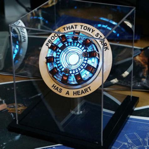 MK2 Iron Man Arc Reactor Proof that Tony Stark has a heart LED Lamp Light Arc | eBay