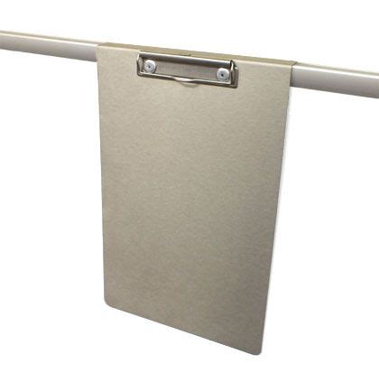 Aluminium Hanging Clipboard | Hanging Hook Clipboards | Detectamet | Chrome, Document storage ...