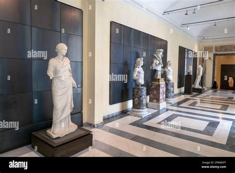 Halls of the Horti Lamiani interior in Capitoline Museums, Palazzo dei Conservatori, Rome, Italy ...