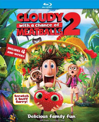 Cloudy With a Chance of Meatballs 2 Blu-ray Review