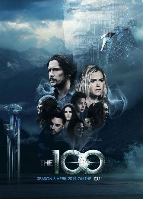 Fan art season 6 | The 100 poster, The 100, The 100 show