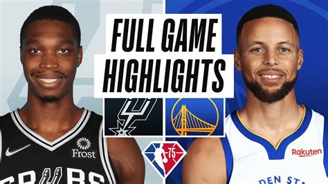 SPURS at WARRIORS | FULL GAME HIGHLIGHTS | December 4, 2021 - YouTube