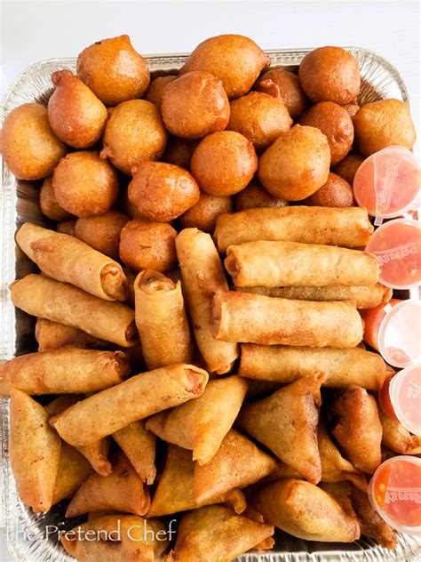 18 Nigerian party appetizers (small chops) - The Pretend Chef