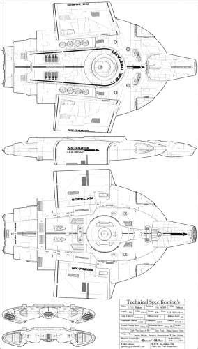 USS DEFIANT NCC-74205 NX Class | Star trek ships, Star trek ship models ...