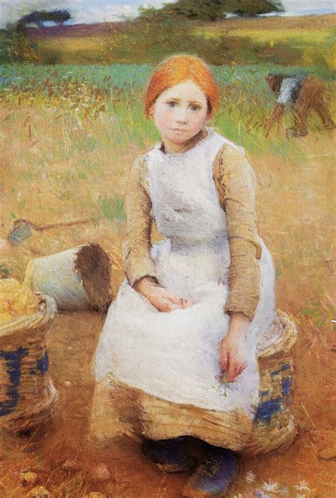 Victorian British Painting: Sir George Clausen | Краска, Картины роз ...