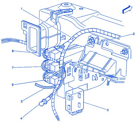 Pontiac Acadian 1987 Engine Electrical Circuit Wiring Diagram - CarFuseBox