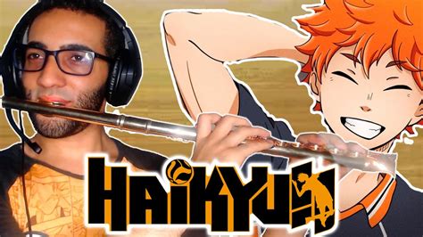 Haikyuu - "Fly High" Opening 4 (Geek Flute) - YouTube