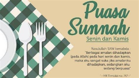 Niat Puasa Senin Kamis Lengkap dengan Doa Buka Puasa, Serta Qadha Ramadhan - Wartakotalive.com