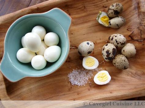 Hard-Boiled Quail Eggs - Paleo Recipes - Cavegirl Cuisine