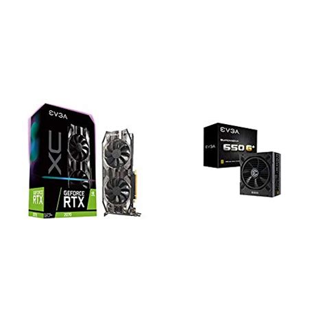 EVGA GeForce RTX 2070 Black Gaming, Dual HDB Fans Graphics Card