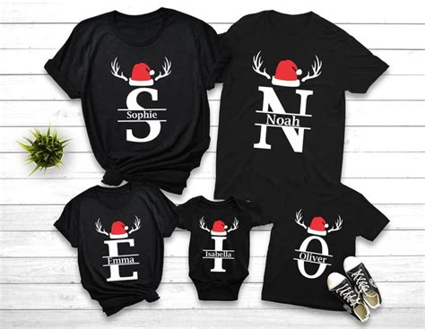 Matching Family Christmas Shirts, Christmas Shirts,custom Family Shirts ...