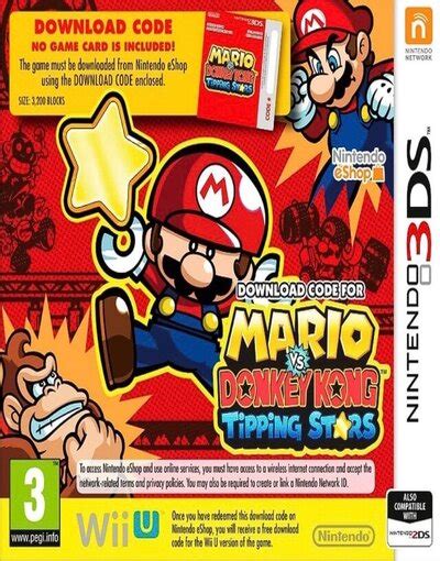 Mario vs Donkey Kong: Tipping Stars ROM CIA + UPDATE - 3DS Game