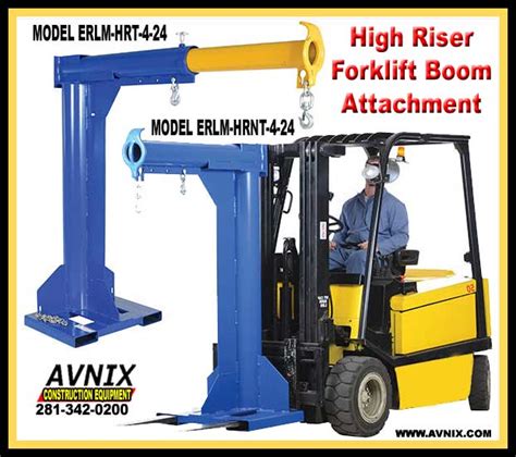 Fantastic Forklift Boom Attachment For Sale - Made In USA