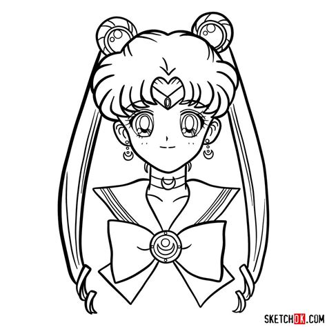 Learn How to Draw Sailor Moon Characters like a Pro! - SketchOk