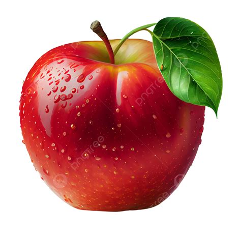 Fresh Red Apple, Red Apple, Apple, Fruit PNG Transparent Clipart Image and PSD File for Free ...