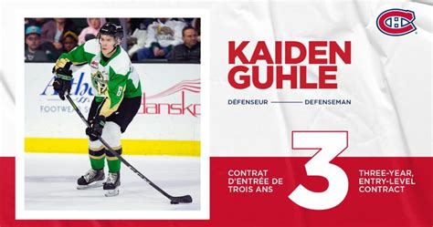 Kaiden Guhle signs contract with Montreal Canadiens - My Grande Prairie Now