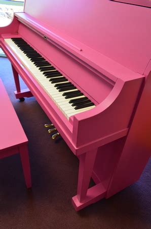 1975 Pink Yamaha Studio Piano