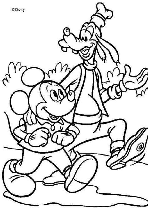 Mickey Mouse Clubhouse Goofy Coloring Pages