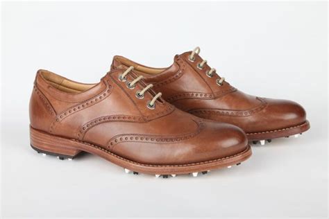 The Master, mens vintage brown leather soled golf shoes www.albartross.com | Dress shoes men ...