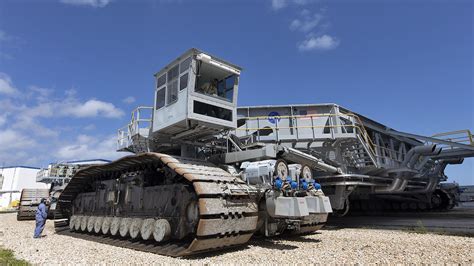 NASA’s Crawler-Transporter 2 will soon carry Orion to the launchpad