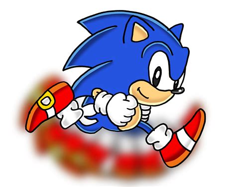 Image - Classic Sonic - Running.png - Sonic News Network, the Sonic Wiki