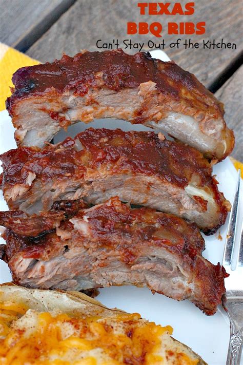 Texas BBQ Ribs – Can't Stay Out of the Kitchen