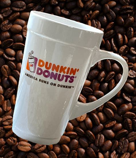 Dunkin Donuts New Logo Graphics Tall Coffee Mug / Dunkin - Etsy