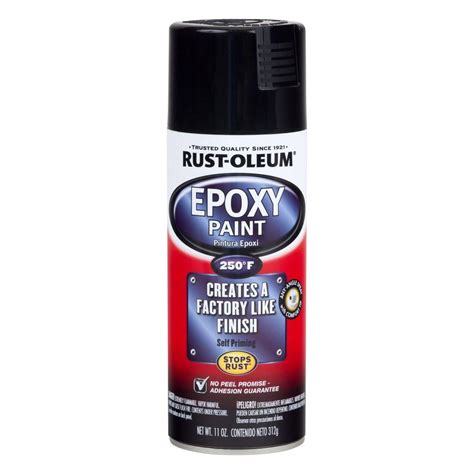 Rust-Oleum Automotive 11 oz. Gloss Black Epoxy Spray Paint-263376 - The Home Depot