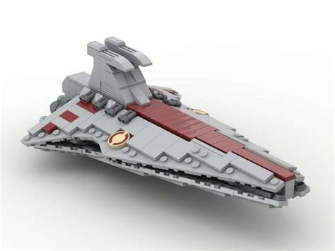 LEGO MOC Midi Venator Class Star Destroyer by Whm1125 | Rebrickable - Build with LEGO