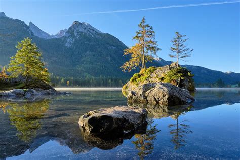 Sunrise at Lake Hintersee - Ramsau, Bavaria - a photo on Flickriver