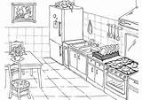 Disegno Da Colorare di cucina – Disegni E Stampare Gratis  sketch template
