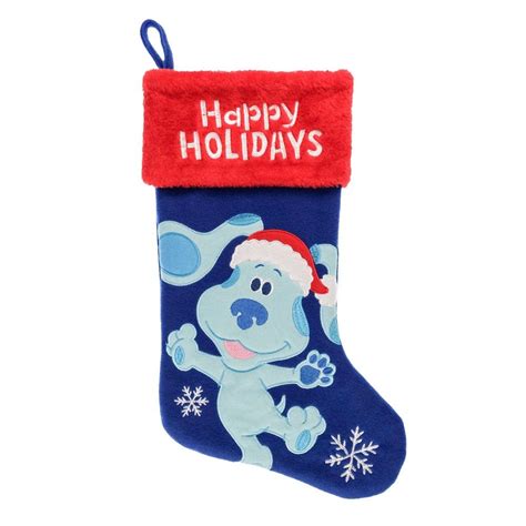 Blue's Clues & You! Blue Holiday Stocking 20" | Holiday stockings, Stockings, Christmas stockings