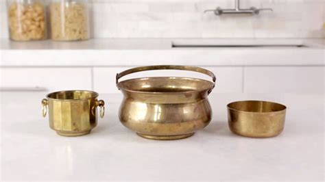 How to Clean Brass and Restore Shine Using Common Household Products ...