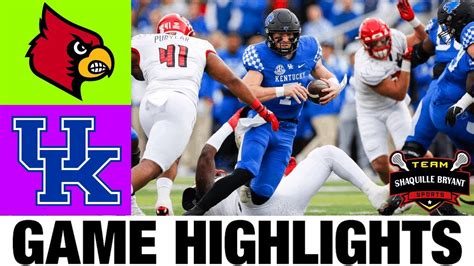 #10 Louisville vs Kentucky Highlights | 2023 FBS Week 13 | College ...