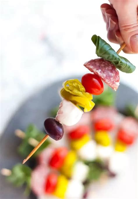 Antipasto Skewers (3 of 3) | Thyme & JOY