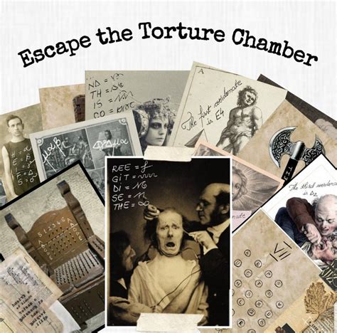 Torture Chamber Escape Room Printable Game Printable Escape | Etsy