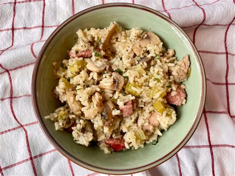 Mushroom Sausage Stuffing Rice – Polyphagic Abby