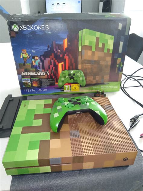 Xbox One S 1TB Minecraft Limited Edition Console | in Bransholme, East Yorkshire | Gumtree