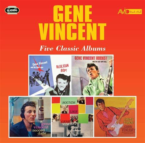 Five Classic Albums (Bluejean Bop / Gene Vincent Rocks! And The Blue ...