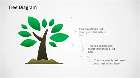 Tree Diagram Illustration for PowerPoint - SlideModel