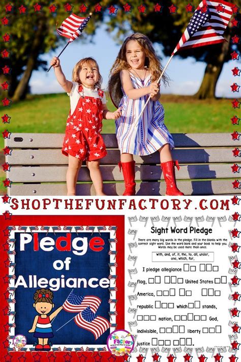 Pledge of Allegiance Activities | Worksheets | Writing | Emergent ...