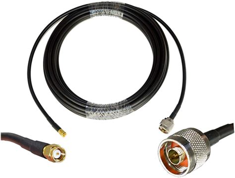 50 Ohm Coaxial Cable with SMA-Male and N-Male Connector