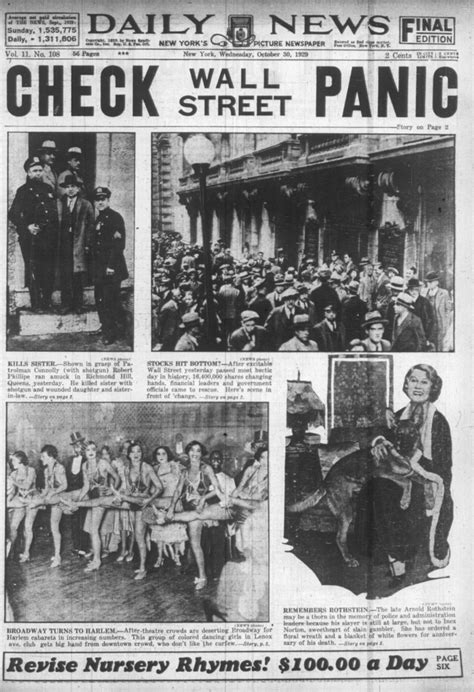 'Black Tuesday': A look back at the Wall Street Crash of 1929