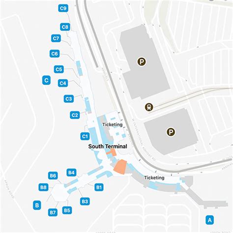 Ted Stevens Anchorage Airport Map | ANC Terminal Guide