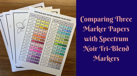 Spectrum Noir Tri Blend Markers Color Chart - Infoupdate.org