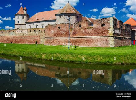 Fagaras fortress and castle - Fagaras, Romania, Transylvania Stock ...