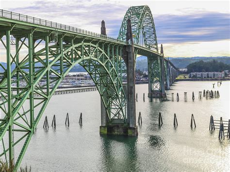 Yaquina Bay Bridge, Oregon Photograph by Eddie Hernandez | Fine Art America