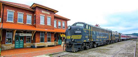 Elkins West Virginia Depot Photograph by Dale R Carlson - Fine Art America