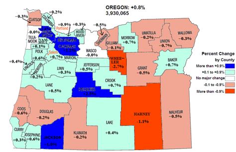 New Census county population estimates for Oregon [released March 2014 ...