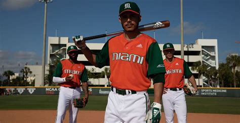 PHOTOS: Miami Hurricanes new special edition baseball uniforms